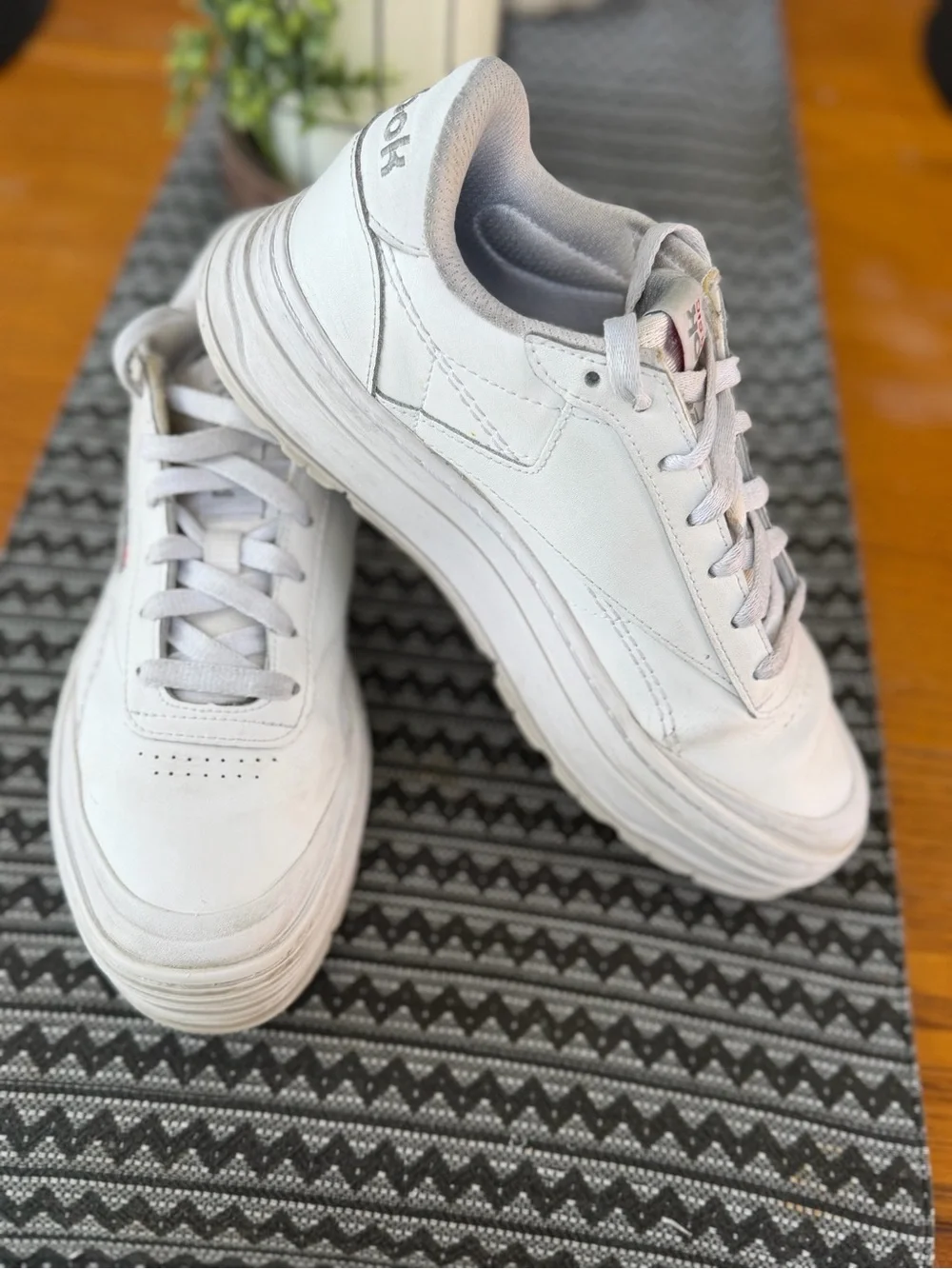 Reebok Women’s Classic White Leather Sneakers